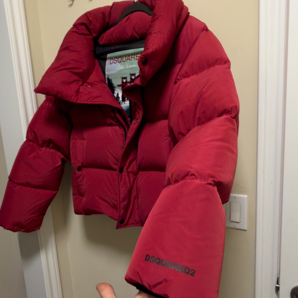 Dsquared2 Puffy Red Jacket - Picture 5 of 6